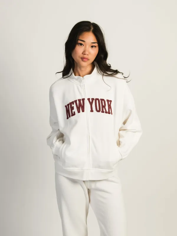 HARLOW HALLIE ZIP UP - NEW YORK sold by Boathouse