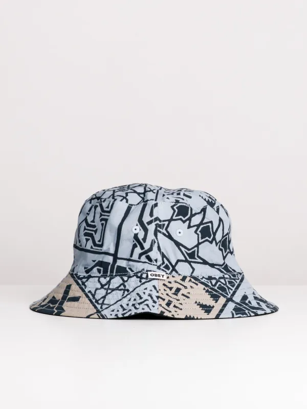 OBEY BANDANA BUCKET HAT - NAVY - CLEARANCE sold by Boathouse