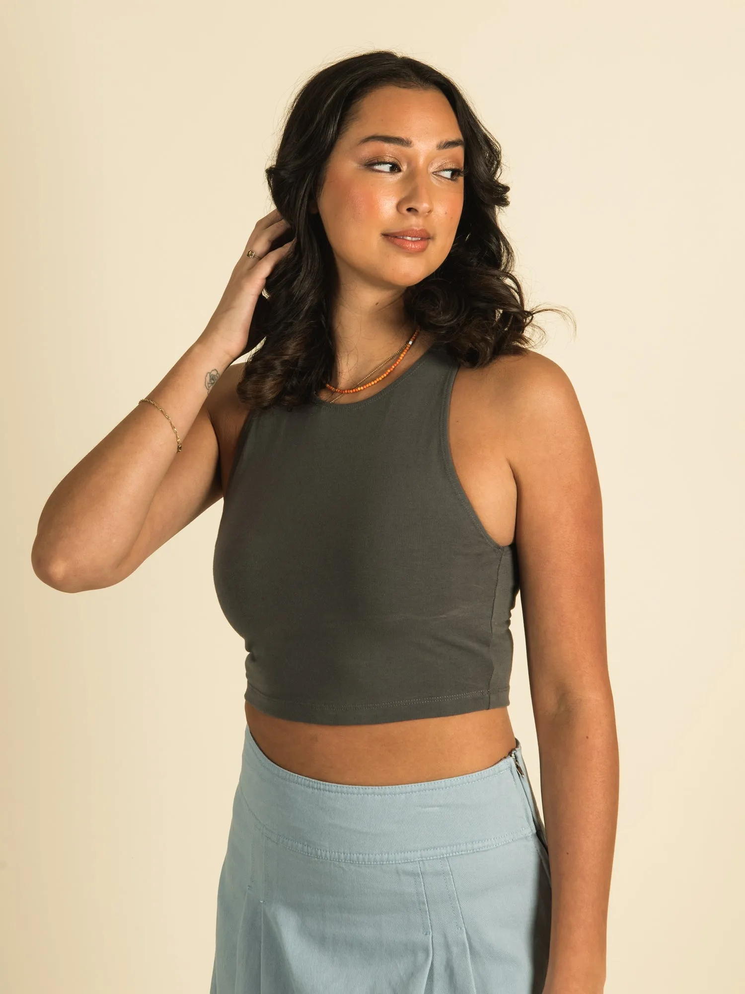 HARLOW RUE MUSCLE TANK TOP - CLEARANCE sold by Boathouse