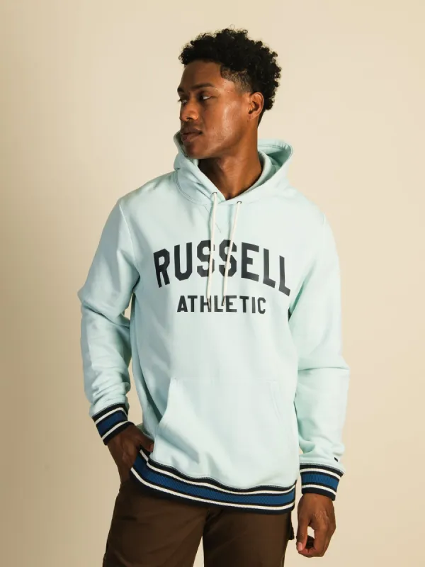 RUSSELL STYLE VARSITY PULL OVER HOODIE - CLEARANCE sold by Boathouse
