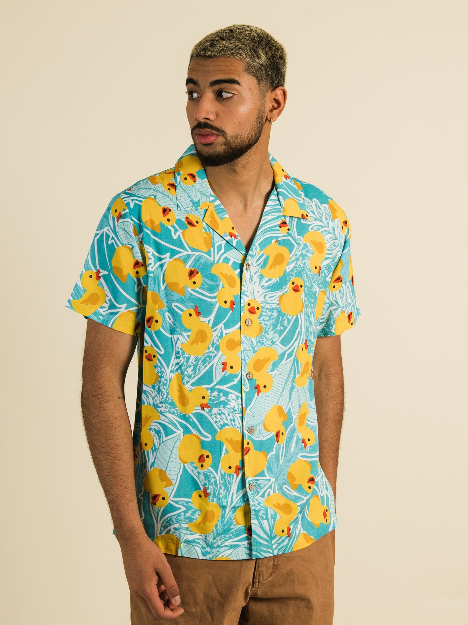 KOLBY PRINTED RAYON SHIRT - CLEARANCE sold by Boathouse product image thumbnail 2