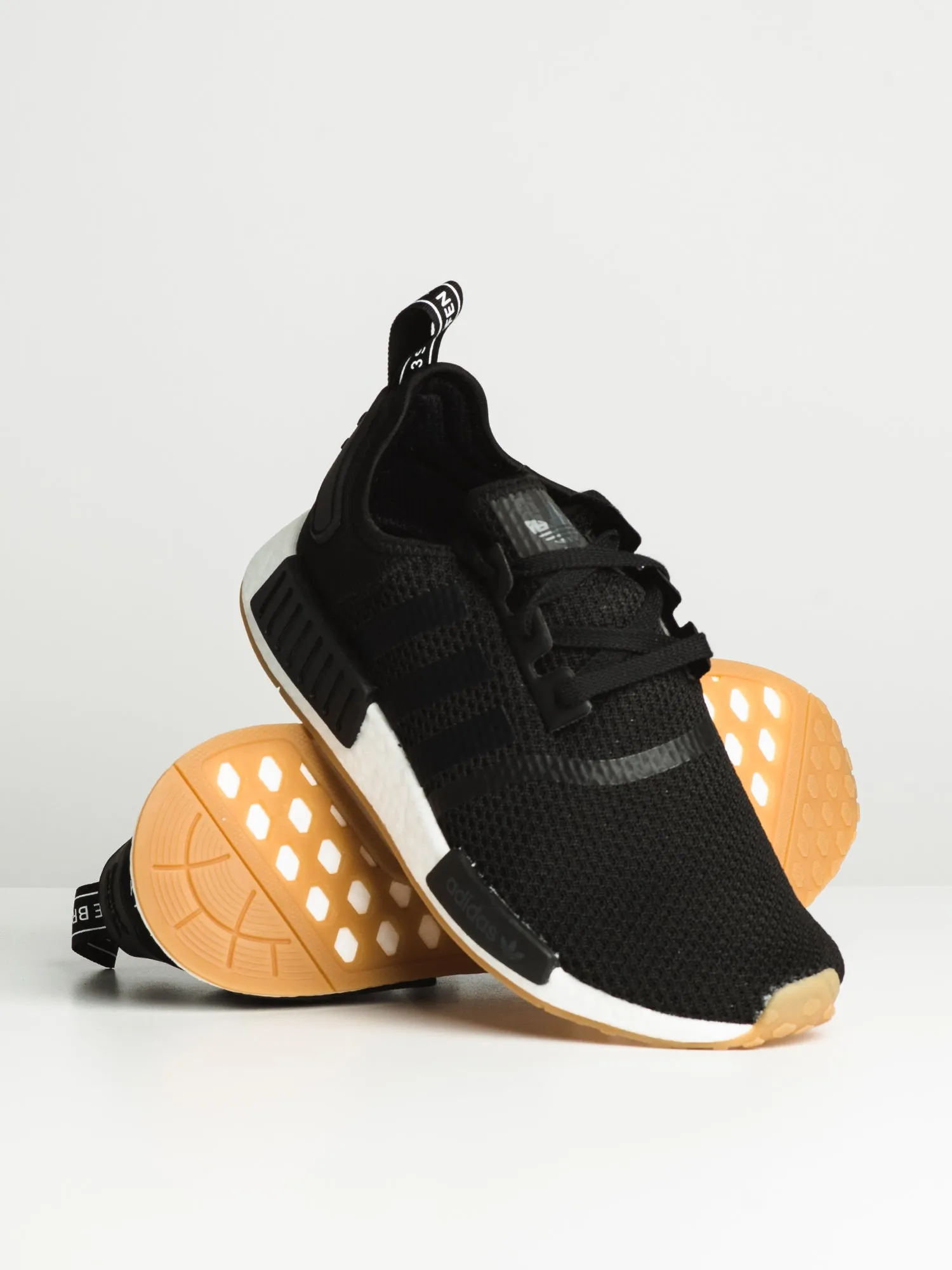 MENS ADIDAS NMD_R1 - BLACK/WHITE - CLEARANCE sold by Boathouse product image thumbnail 2