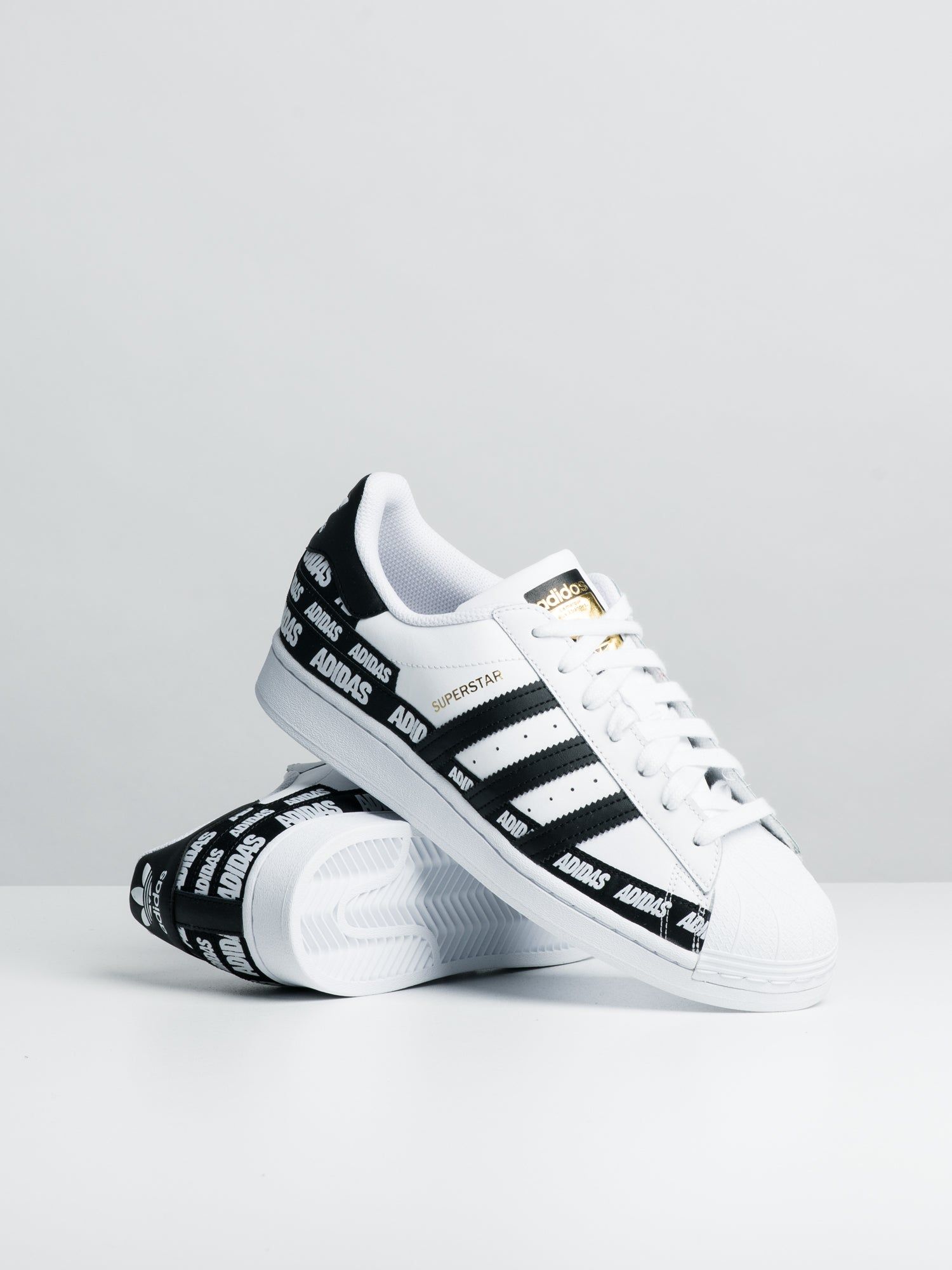 MENS ADIDAS SUPERSTAR SNEAKERS - WHITE/BLACK - CLEARANCE sold by Boathouse product image thumbnail 2