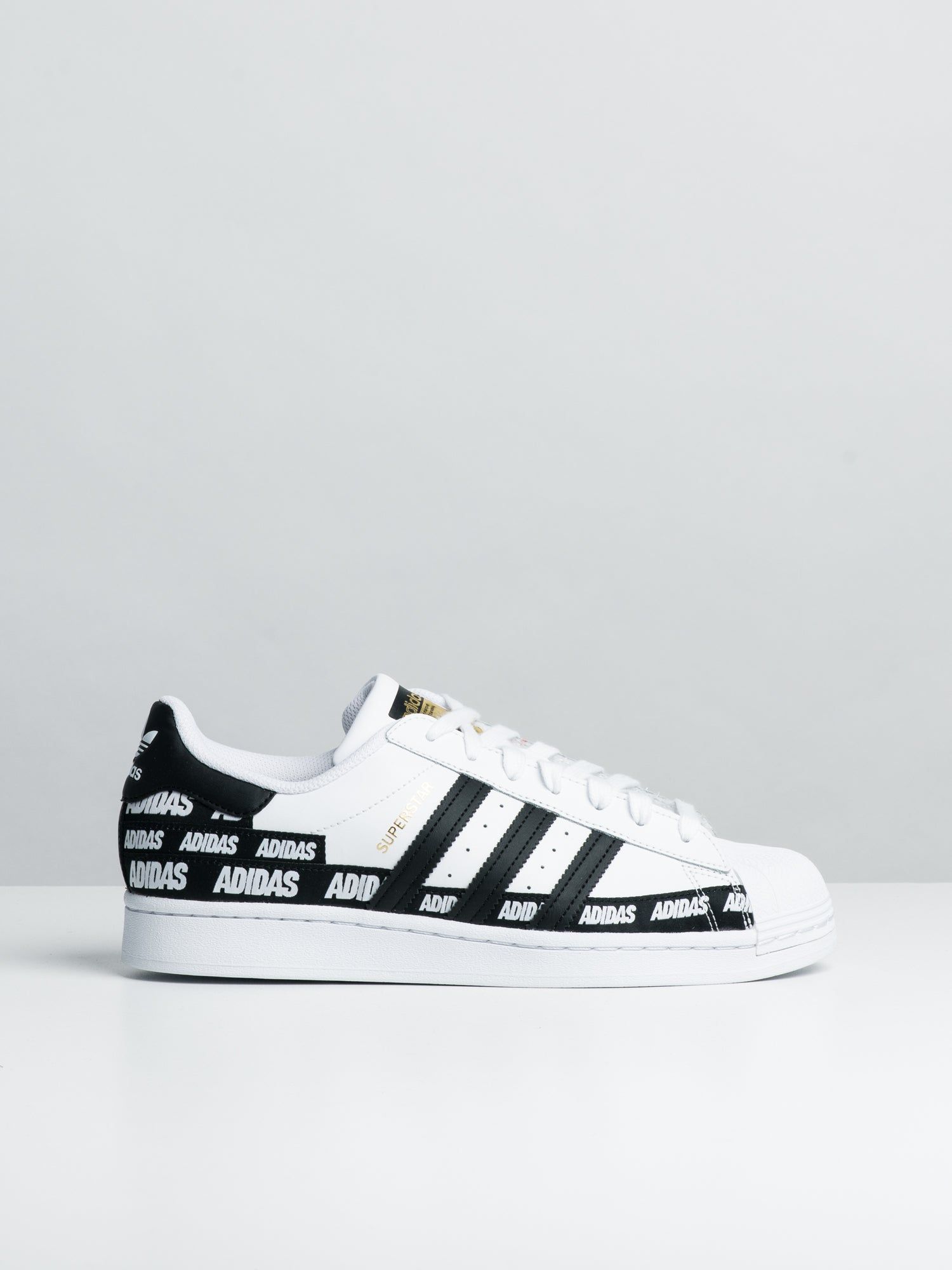 MENS ADIDAS SUPERSTAR SNEAKERS - WHITE/BLACK - CLEARANCE sold by Boathouse