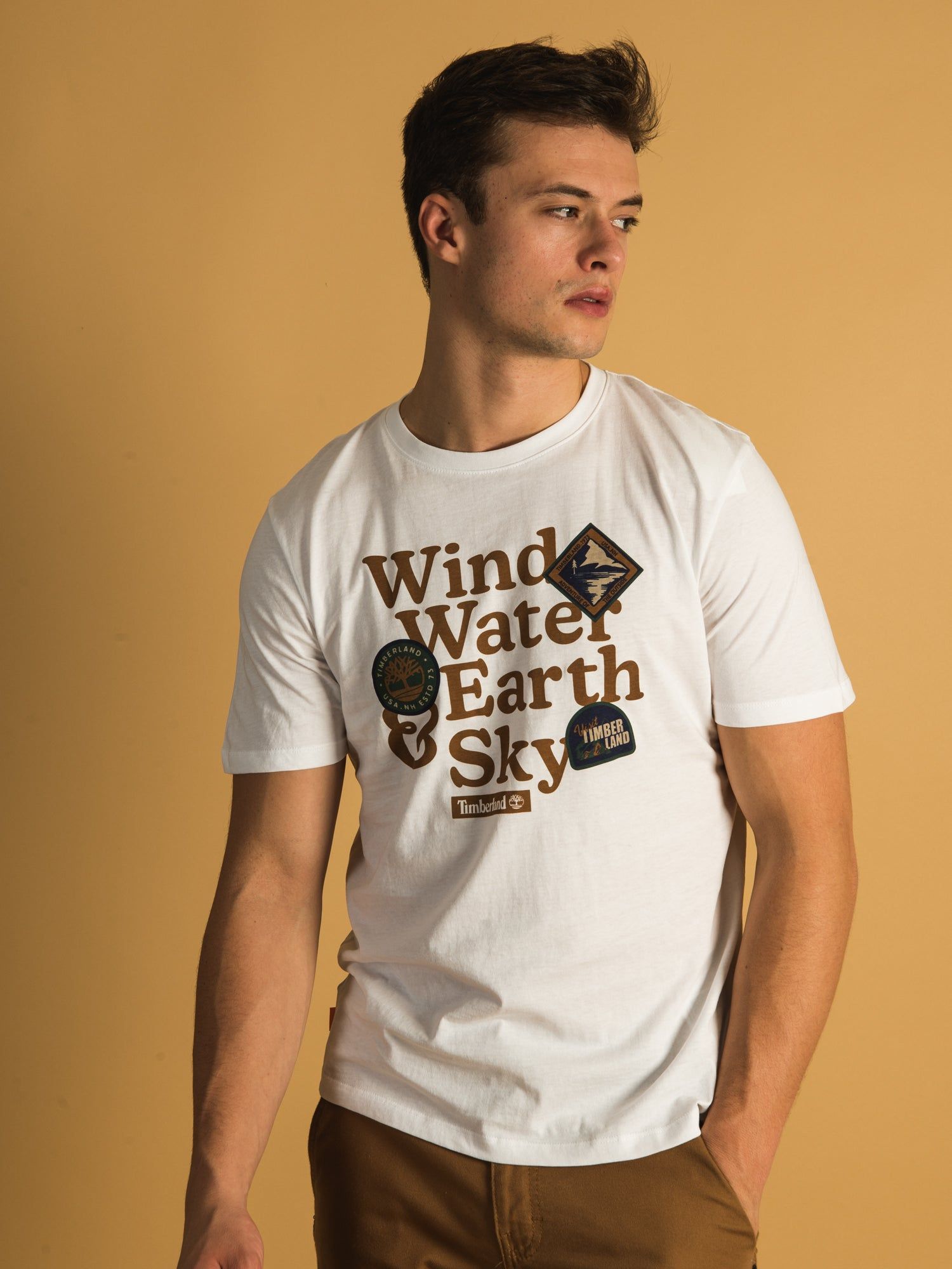 TIMBERLAND WIND WATER EARTH & SKY T-SHIRT - CLEARANCE sold by Boathouse