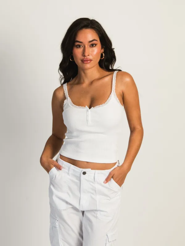 HARLOW HANNAH TANK - WHITE - CLEARANCE sold by Boathouse