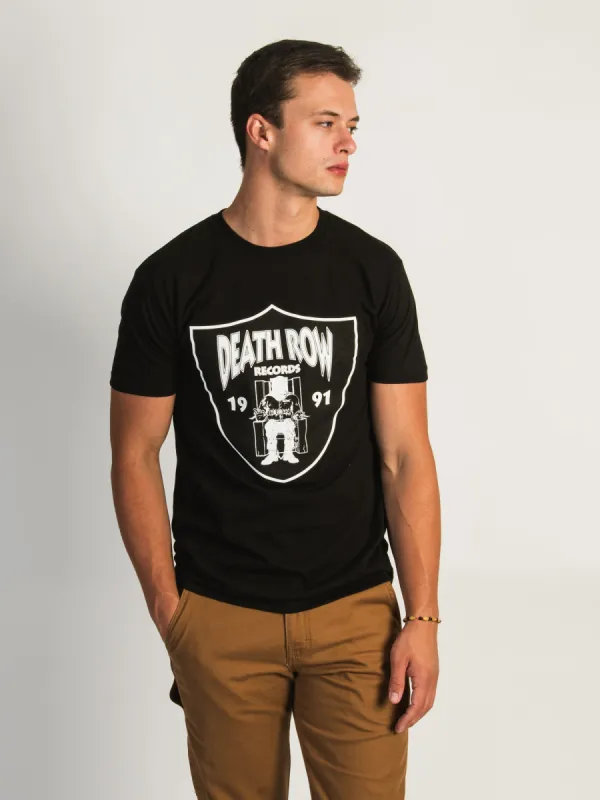 DEATH ROW RECORDS CREST LOGO T-SHIRT - CLEARANCE sold by Boathouse