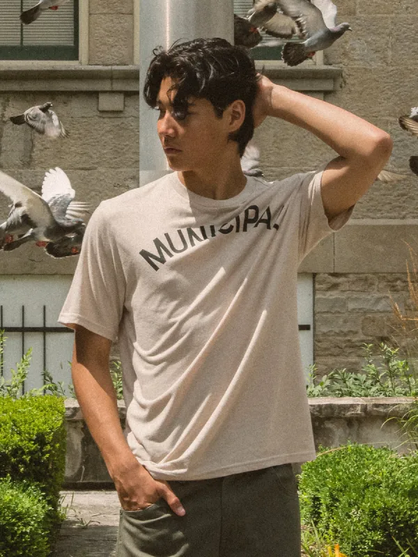 MUNICIPAL ORIGIN SUPERBLEND T-SHIRT sold by Boathouse