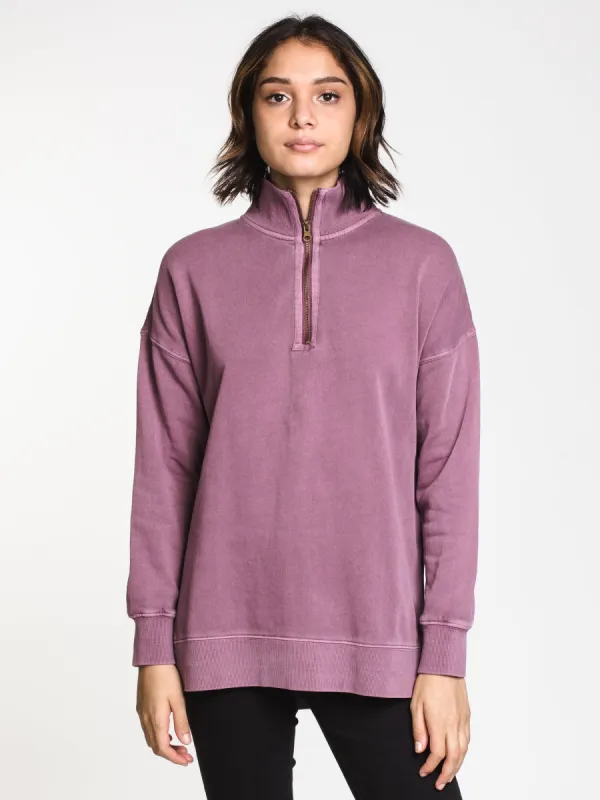 WOMENS BRYNLEE QUARTER ZIP - CLEARANCE sold by Boathouse