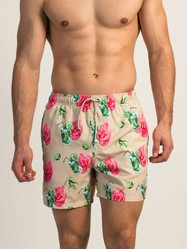 ISLAND HAZE FLORAL MARG 5" VOLLEY SHORT sold by Boathouse