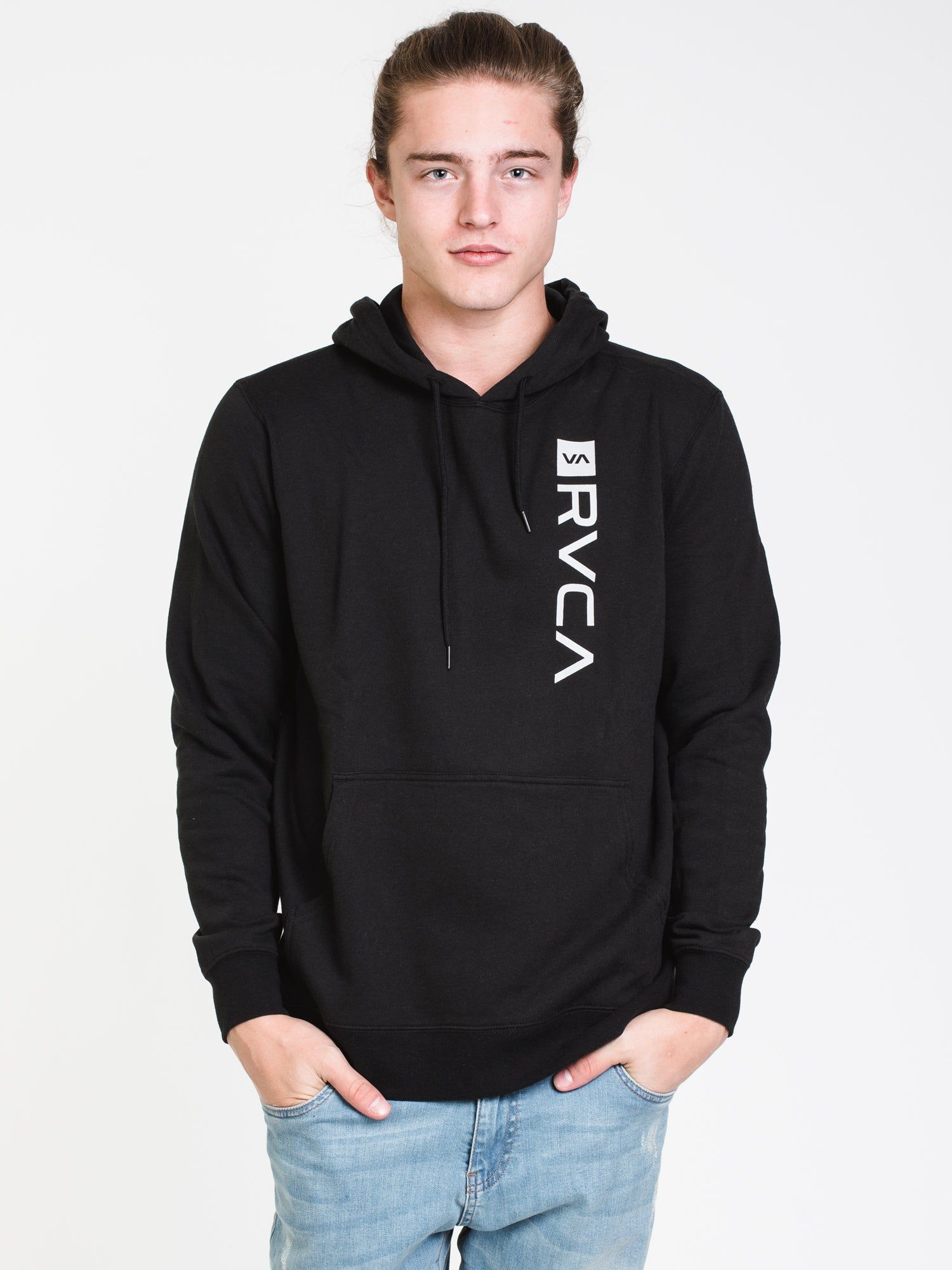 MENS RVCA BOX HOODIE- BLACK - CLEARANCE sold by Boathouse