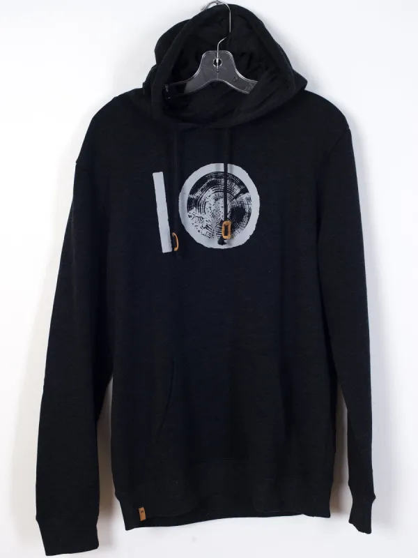 MENS TEN CLASSIC PULLOVER HOODIE - BLACK - CLEARANCE sold by Boathouse