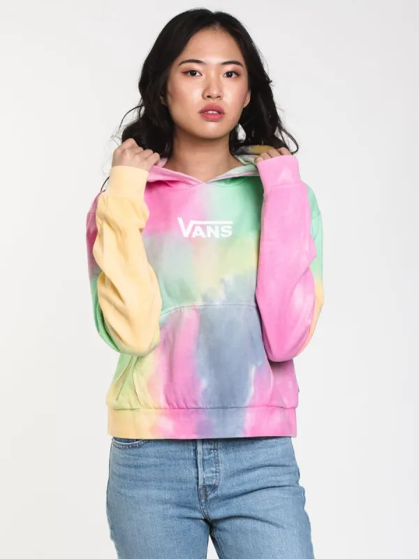 WOMENS AURA CROP PULLOVER HOODIE - TIE DYE - CLEARANCE sold by Boathouse