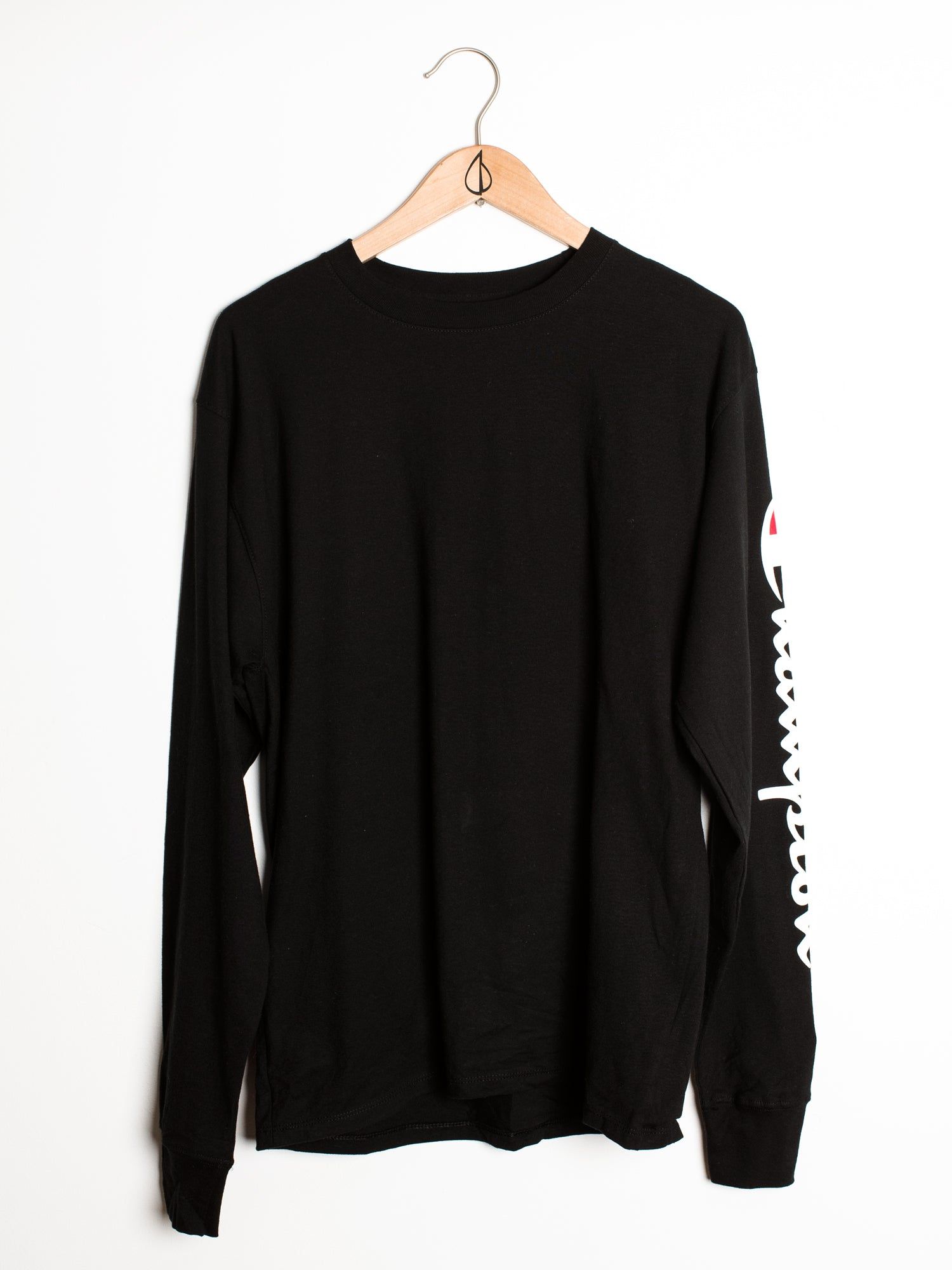 MENS CLASSIC SLV LONG SLEEVET-SHIRT- BLACK - CLEARANCE sold by Boathouse