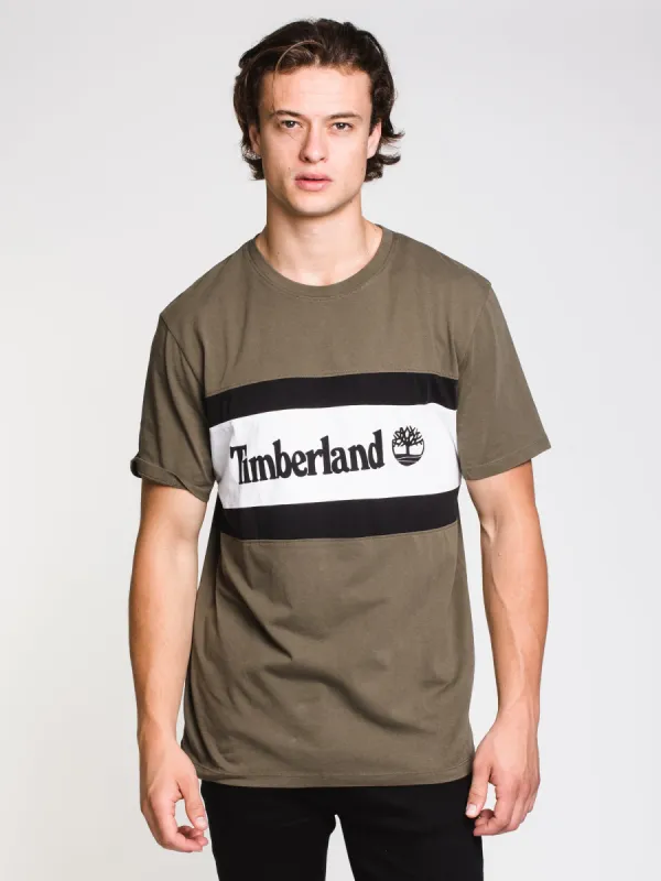 MENS TIM LOGO C/S SHORT SLEEVE T-SHIRT - OLIVE - CLEARANCE sold by Boathouse