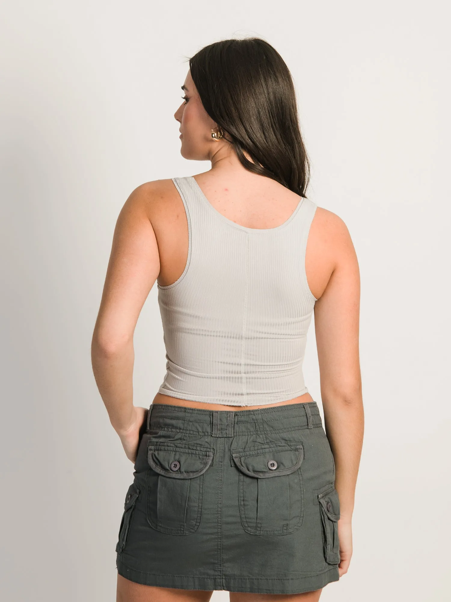 HARLOW LUCIE TANK TOP - ROCK - CLEARANCE sold by Boathouse product image thumbnail 3