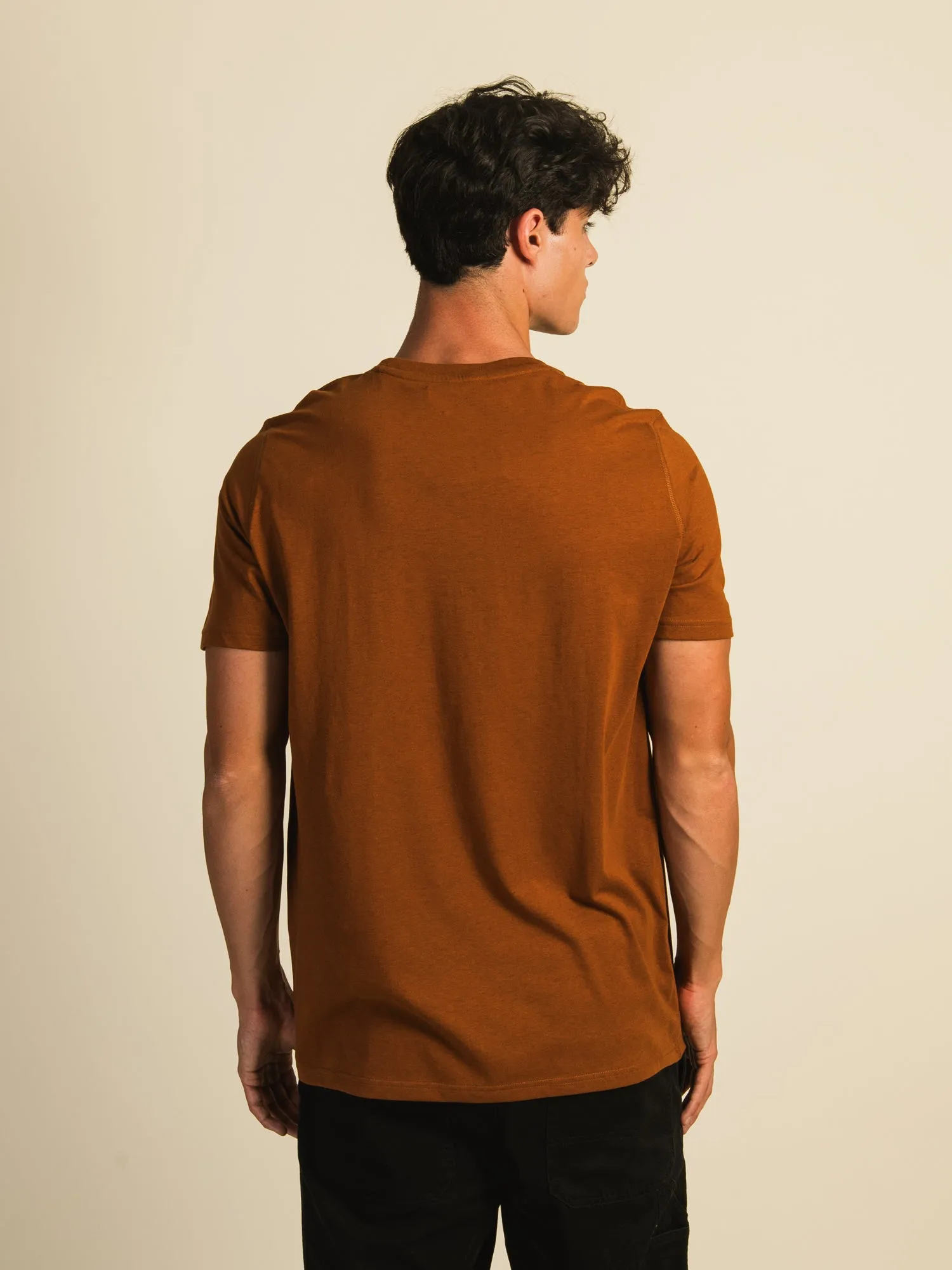 VICTOR CREWNECK TEE - COGNAC sold by Boathouse product image thumbnail 2