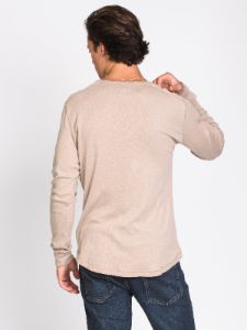 MENS MAX SLUB HENLEY - CLEARANCE sold by Boathouse