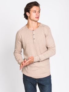 MENS MAX SLUB HENLEY - CLEARANCE sold by Boathouse
