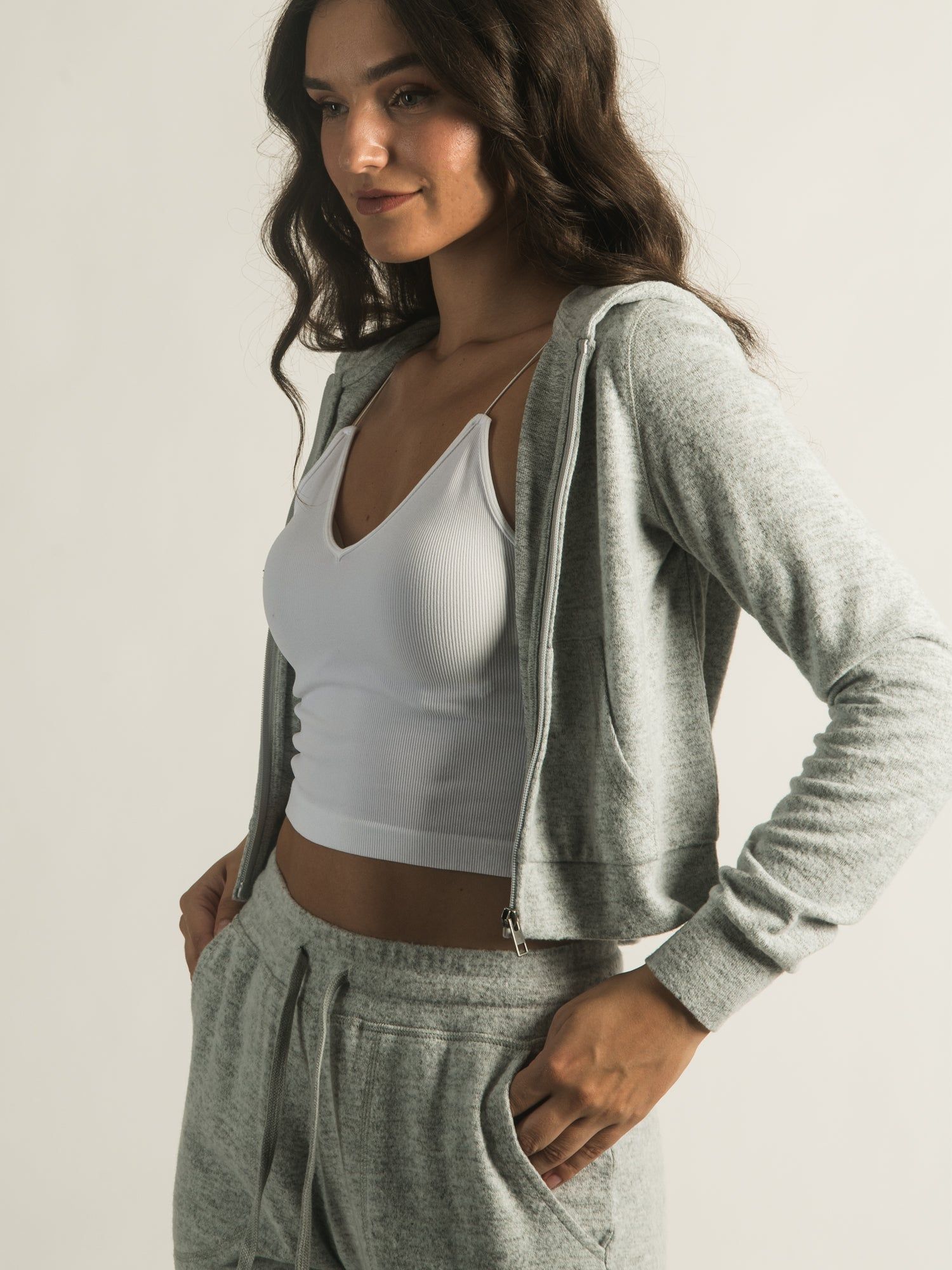 HARLOW GIANNA PLUSH HOODIE - CLEARANCE sold by Boathouse product image thumbnail 2