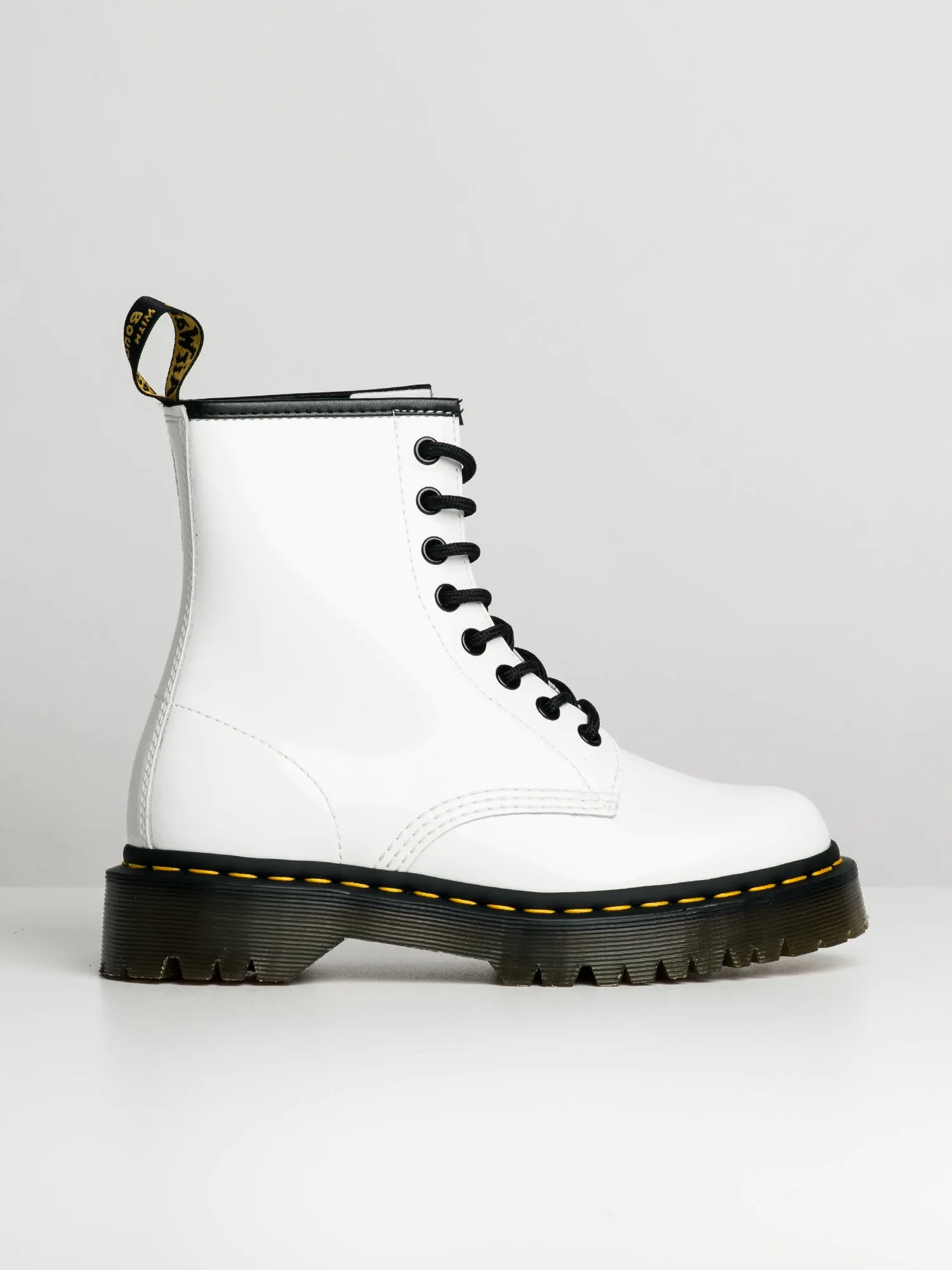 WOMENS DR MARTENS 1460 BEX PATENT BOOT - CLEARANCE sold by Boathouse