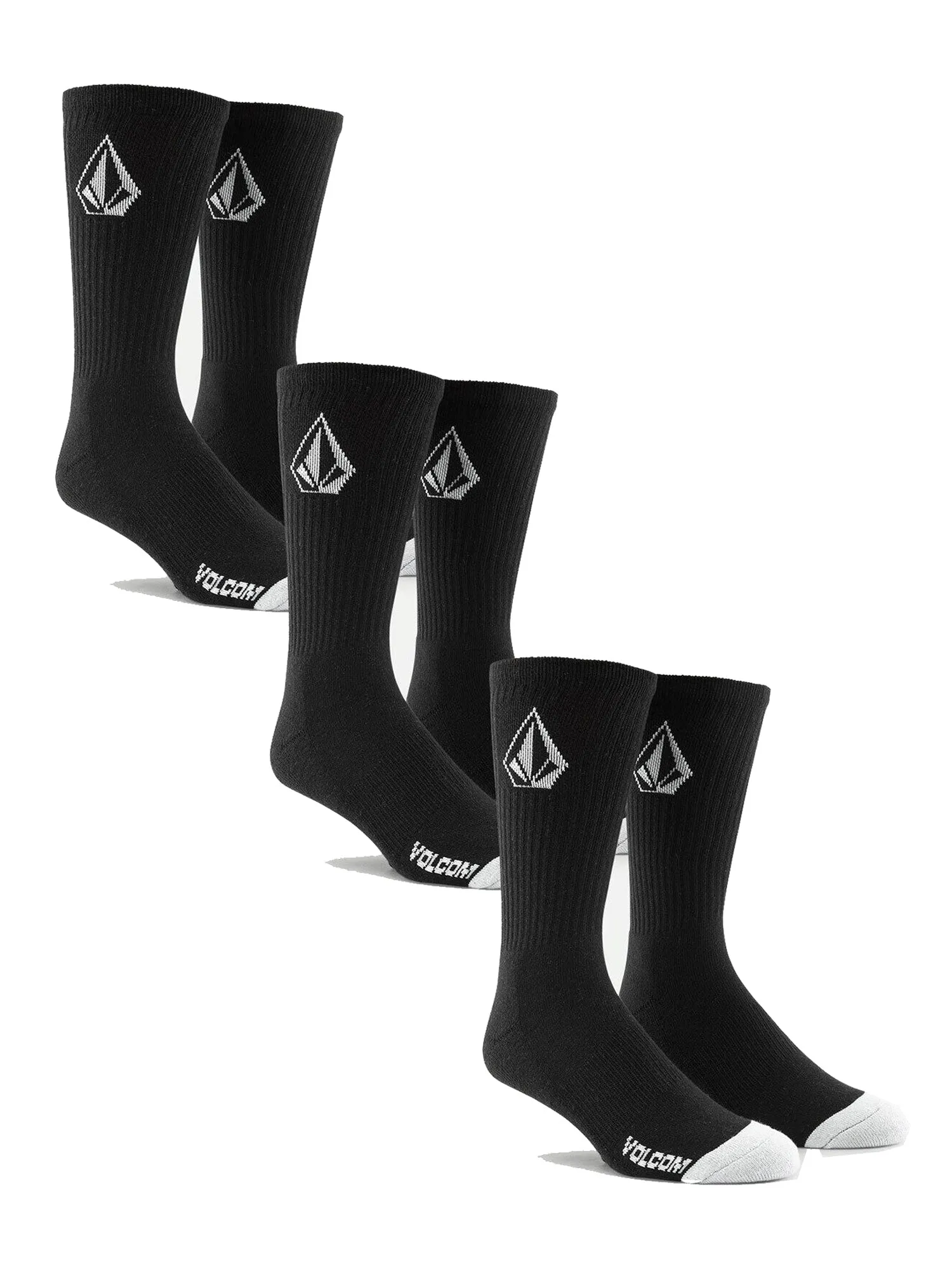 VOLCOM FULL STONE 3 PACK SOCKS sold by Boathouse