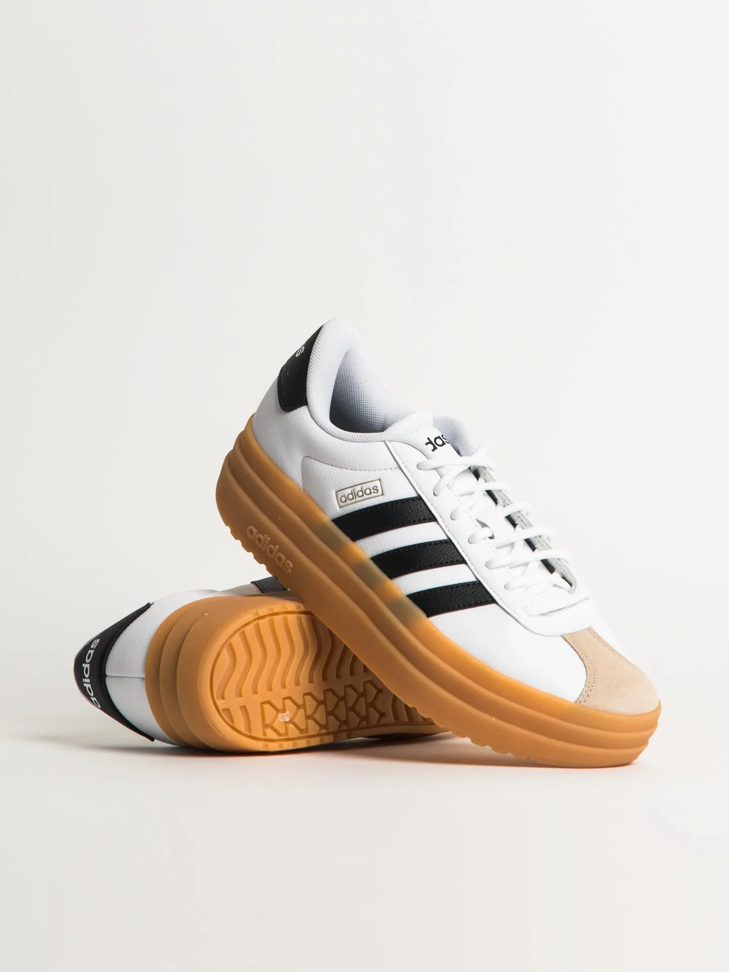 WOMENS ADIDAS VL COURT BOLD - CLOUD WHITE/CORE BLACK/WONDER BEIGE sold by Boathouse product image thumbnail 2