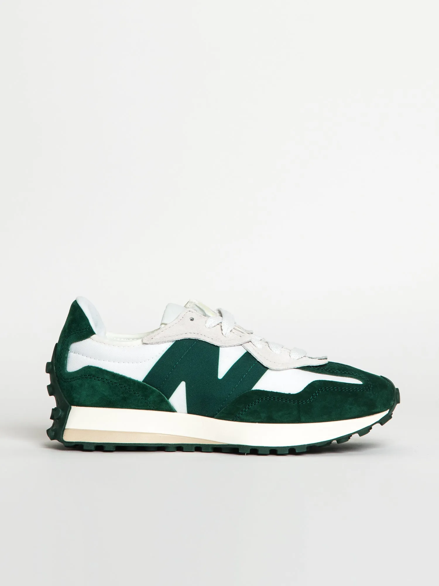 MENS NEW BALANCE THE 327 NIGHTWATCH GREEN sold by Boathouse