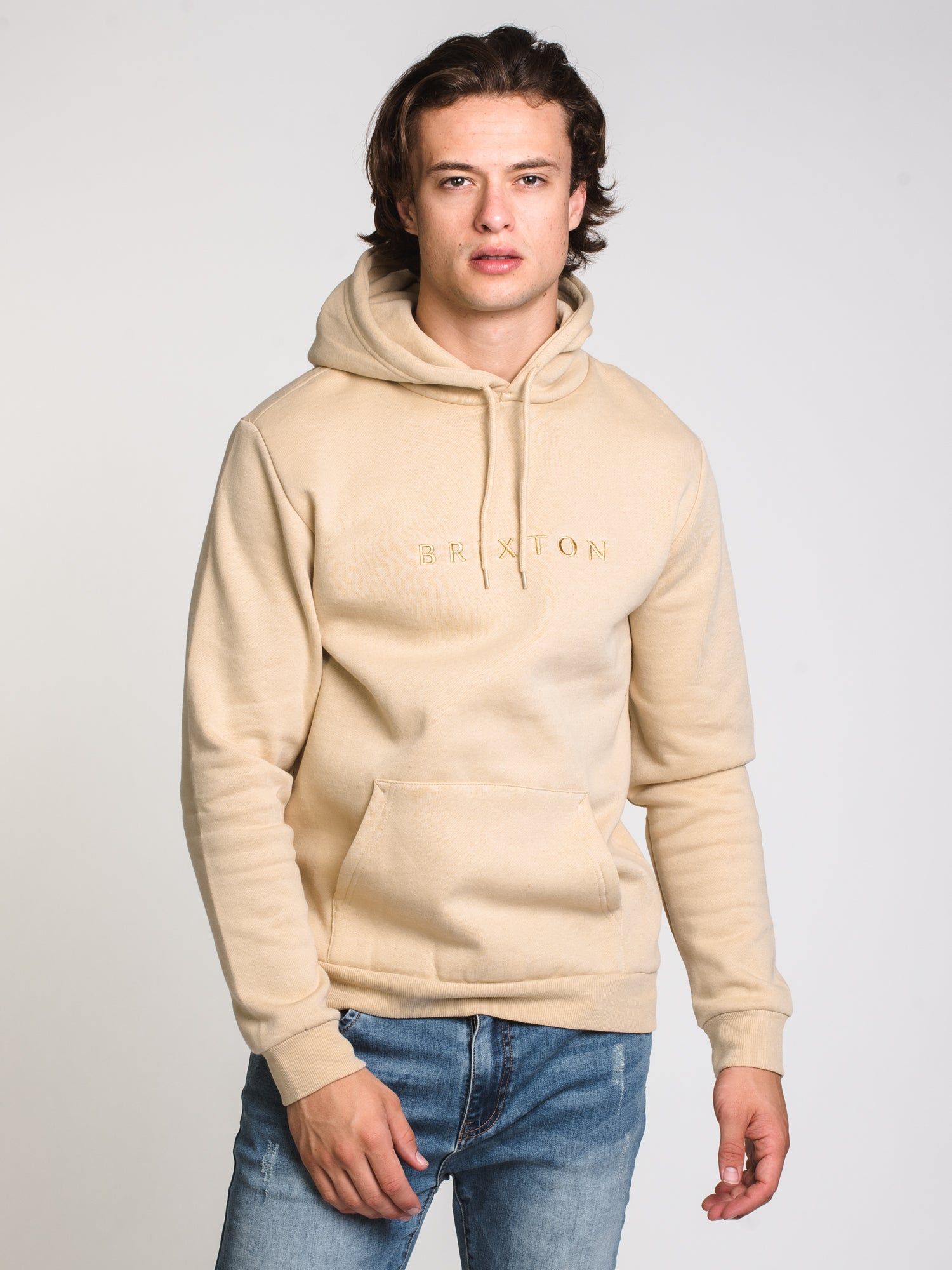 MENS ALPHA LINE PULL OVER HD - GRAVEL - CLEARANCE sold by Boathouse