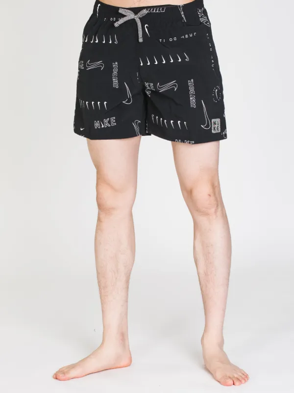 NIKE MULTI LOGO 5" VOLLEY  - CLEARANCE sold by Boathouse