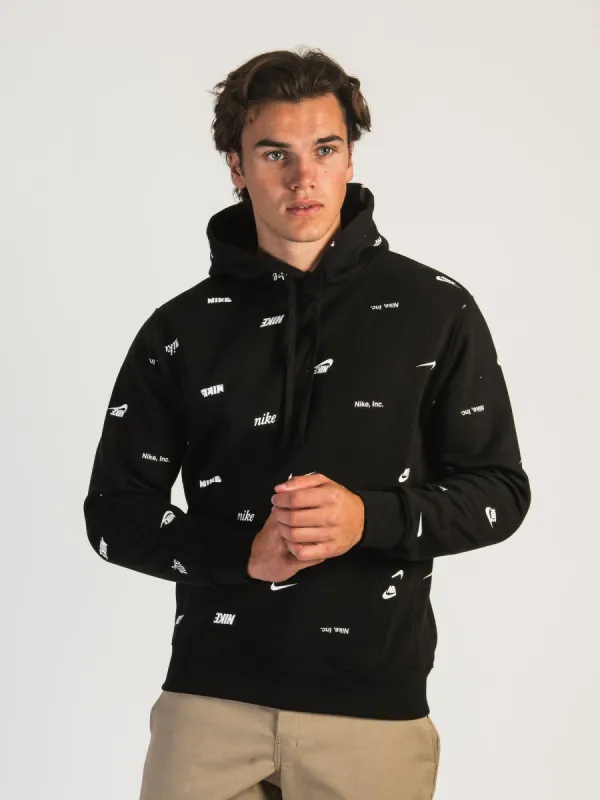 NIKE ALL OVER PRINT PULL OVER HOODIE sold by Boathouse