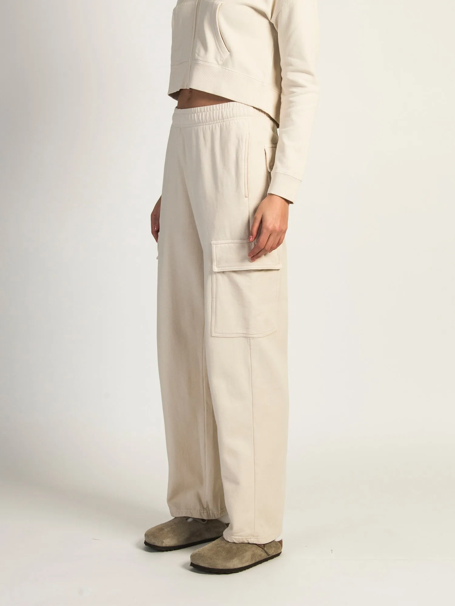 HARLOW ANDI CARGO SWEATPANTS - CREAM - CLEARANCE sold by Boathouse product image thumbnail 3