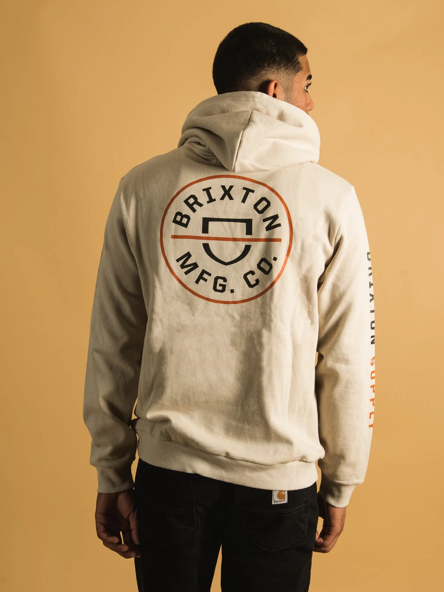 BRIXTON CREST PULLOVER HOODIE - CLEARANCE sold by Boathouse