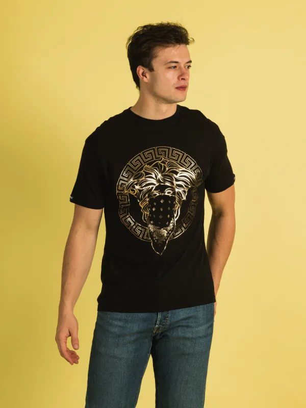 CROOKS & CASTLES GRECO MEDUSA FOIL T-SHIRT made by Boathouse