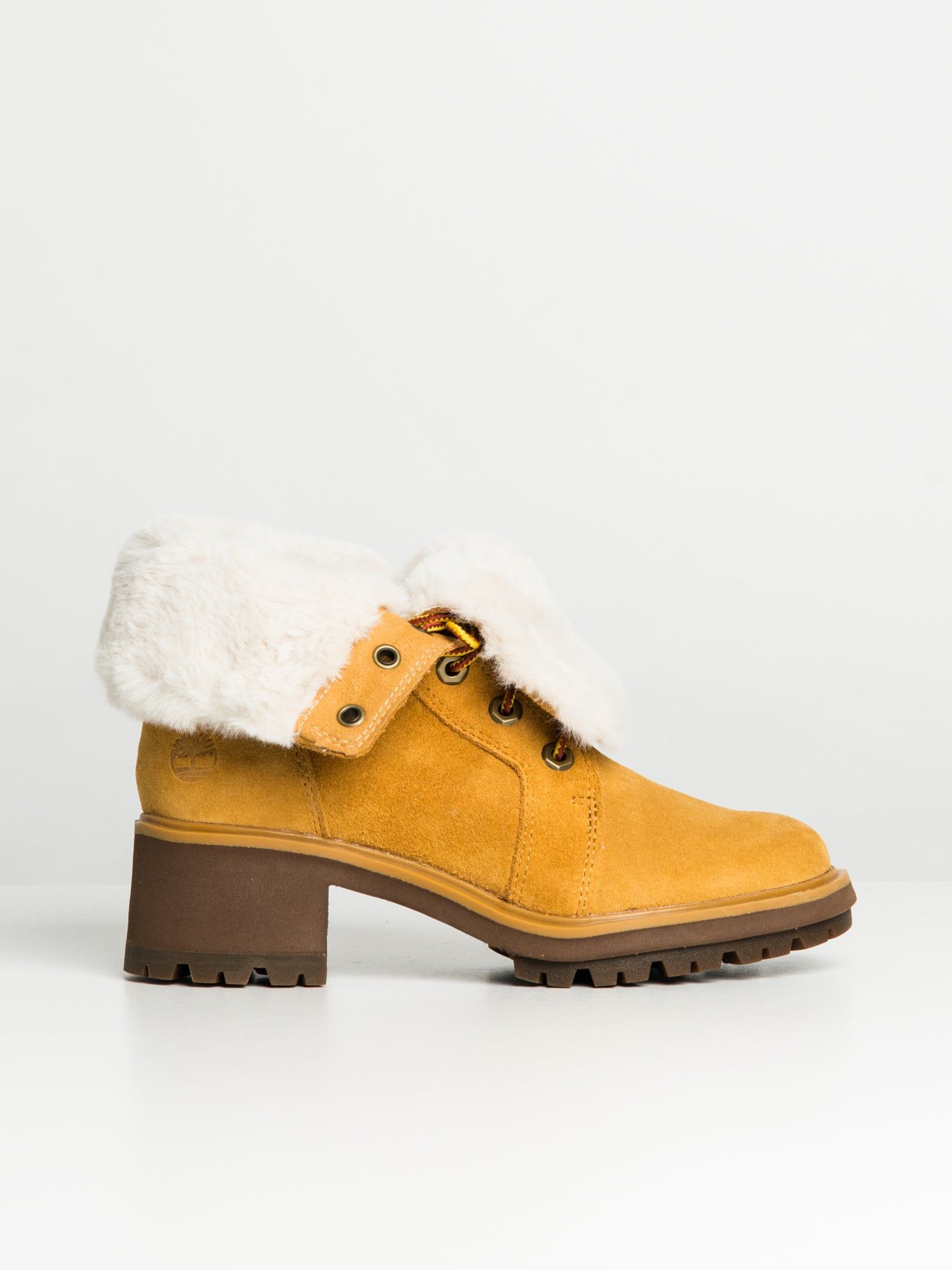WOMENS TIMBERLAND KORI PARK TEDDY FOLDDOWN SDE BOOT - CLEARANCE sold by Boathouse