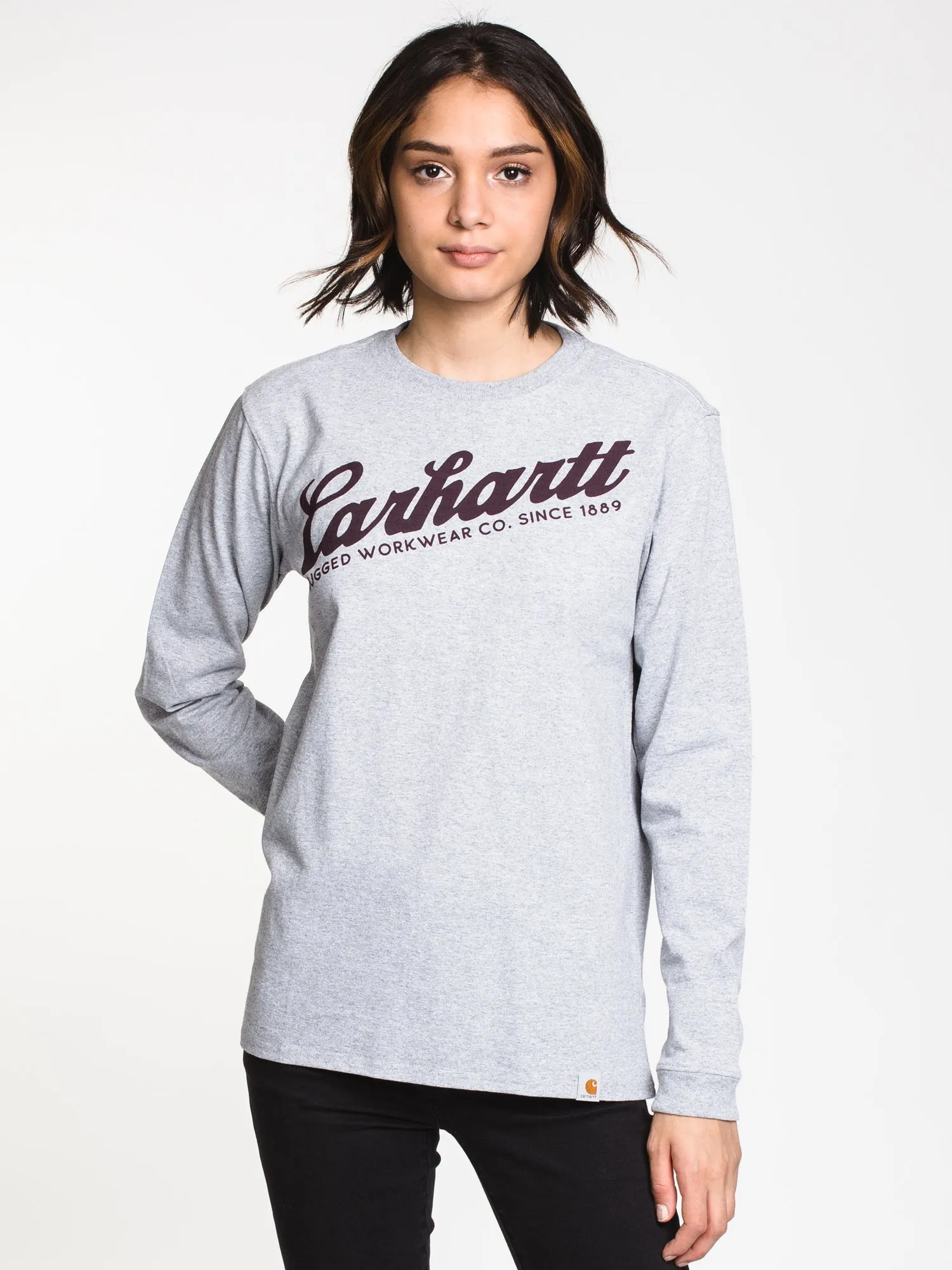 CARHARTT SCRIPT GRAPHIC LONG SLEEVE TEE - CLEARANCE sold by Boathouse