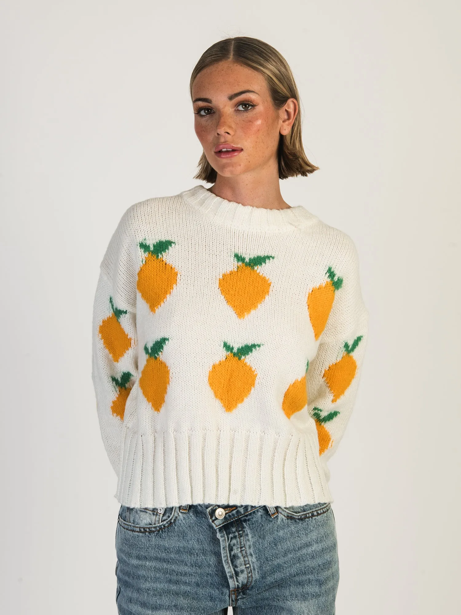 DAISY STREET LTD KNITTED LEMON JUMPER sold by Boathouse product image thumbnail 4