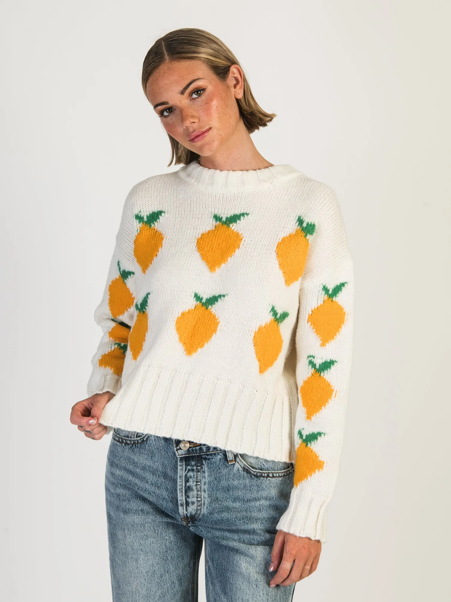 DAISY STREET LTD KNITTED LEMON JUMPER sold by Boathouse product image thumbnail 2