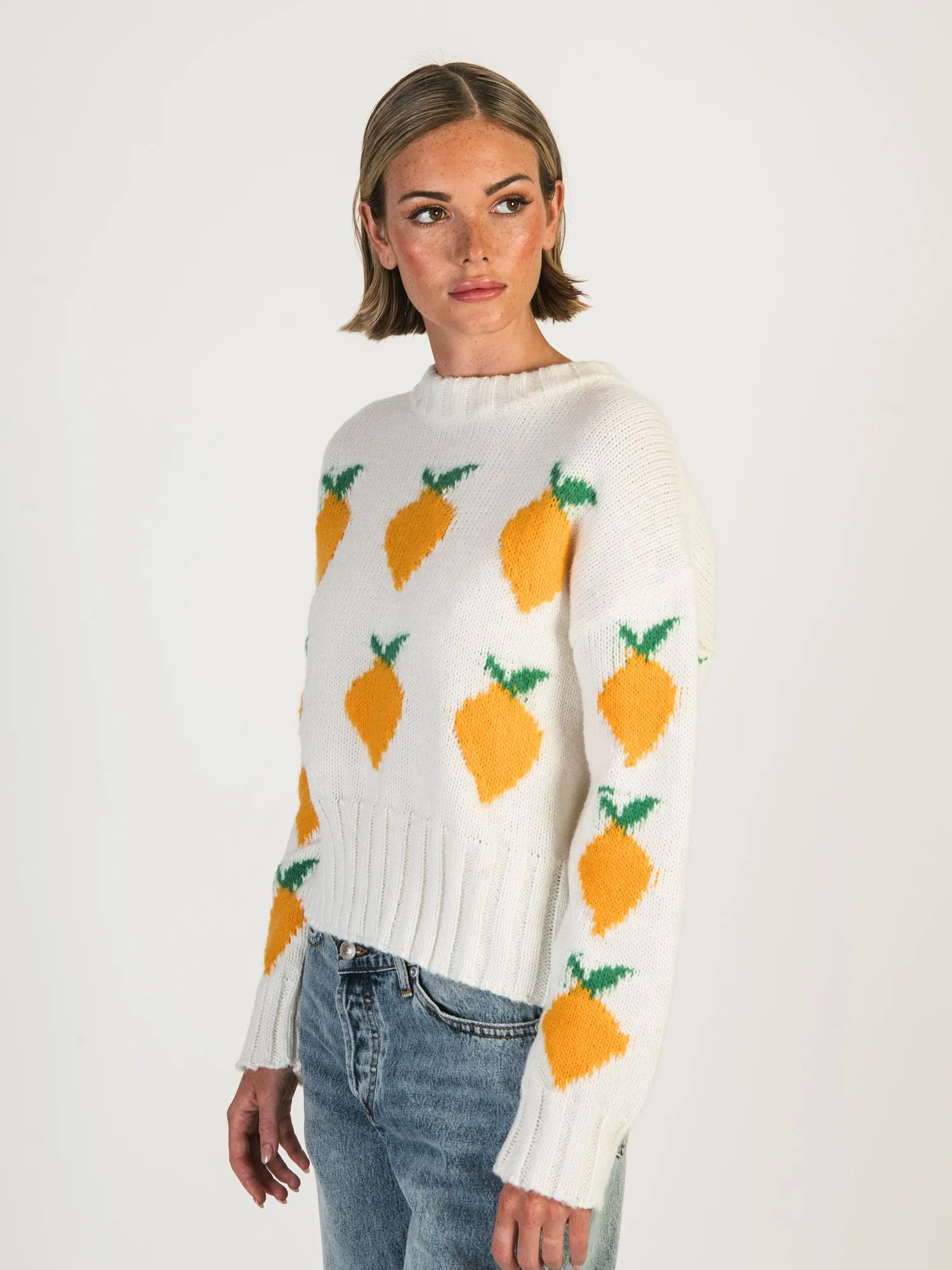 DAISY STREET LTD KNITTED LEMON JUMPER sold by Boathouse product image thumbnail 5