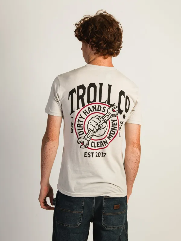 TROLL CO. DHCM WRENCHER T-SHIRT made by Boathouse