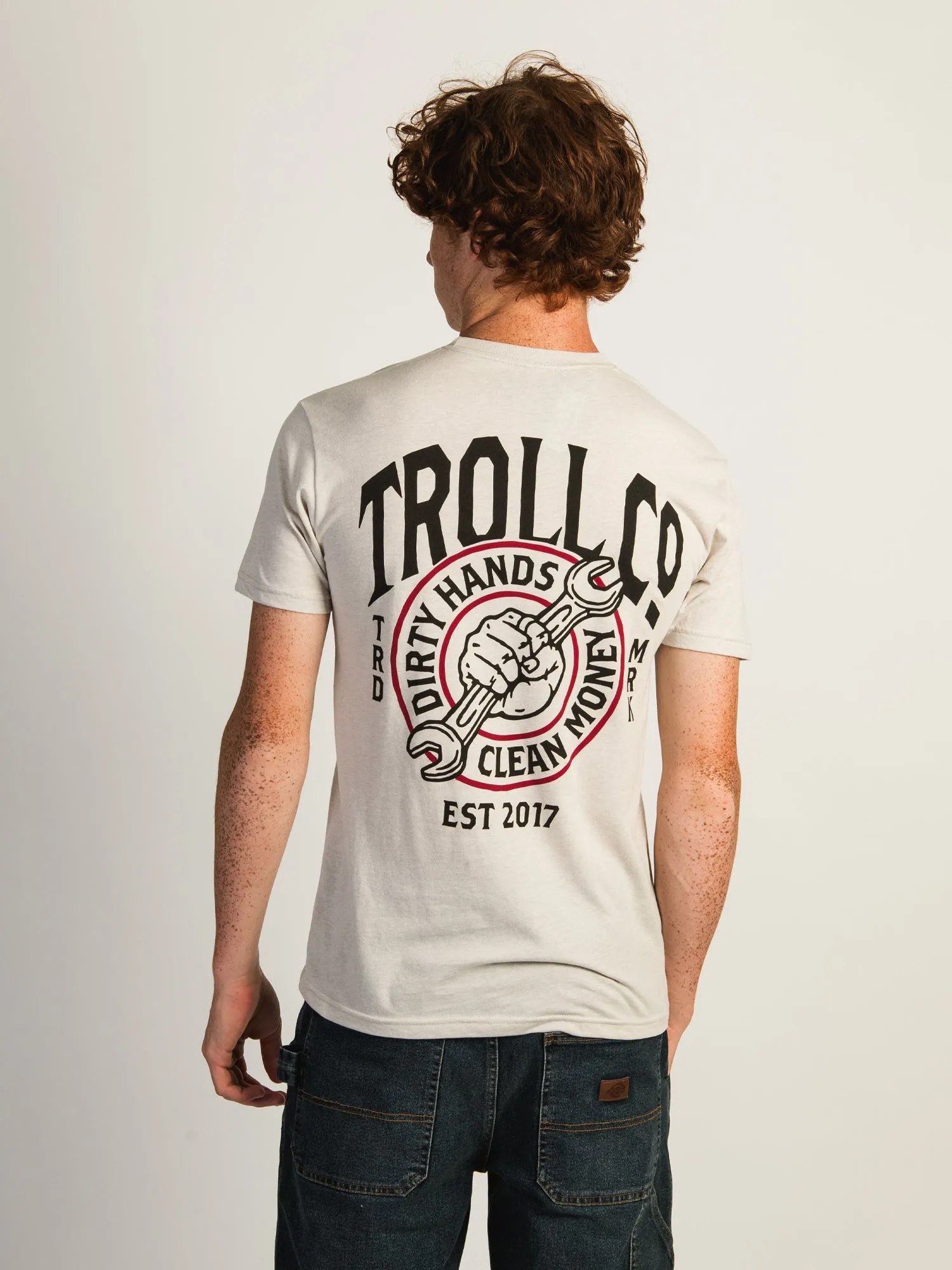 TROLL CO. DHCM WRENCHER T-SHIRT sold by Boathouse