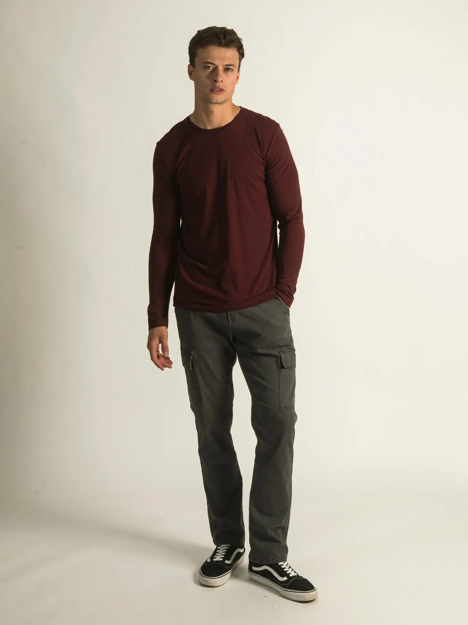 LONG SLEEVE CREWNECK T-SHIRT - CLEARANCE sold by Boathouse