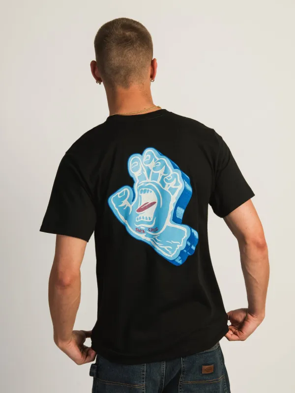 SANTA CRUZ SCREAMING FOAM HAND HEAVYWEIGHT TEE sold by Boathouse