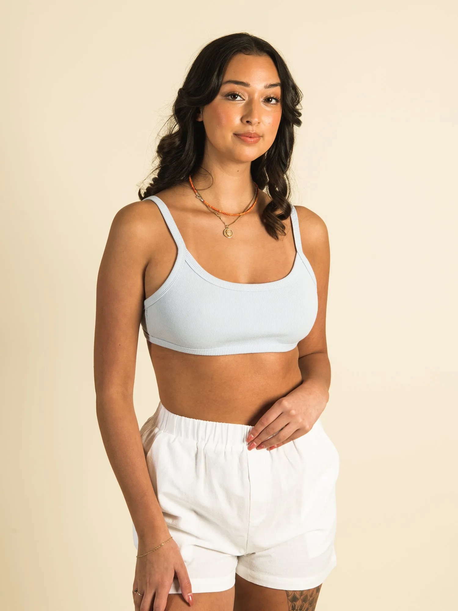 HARLOW RIBBED OPEN BACK BRALETTE - CLEARANCE sold by Boathouse product image thumbnail 2
