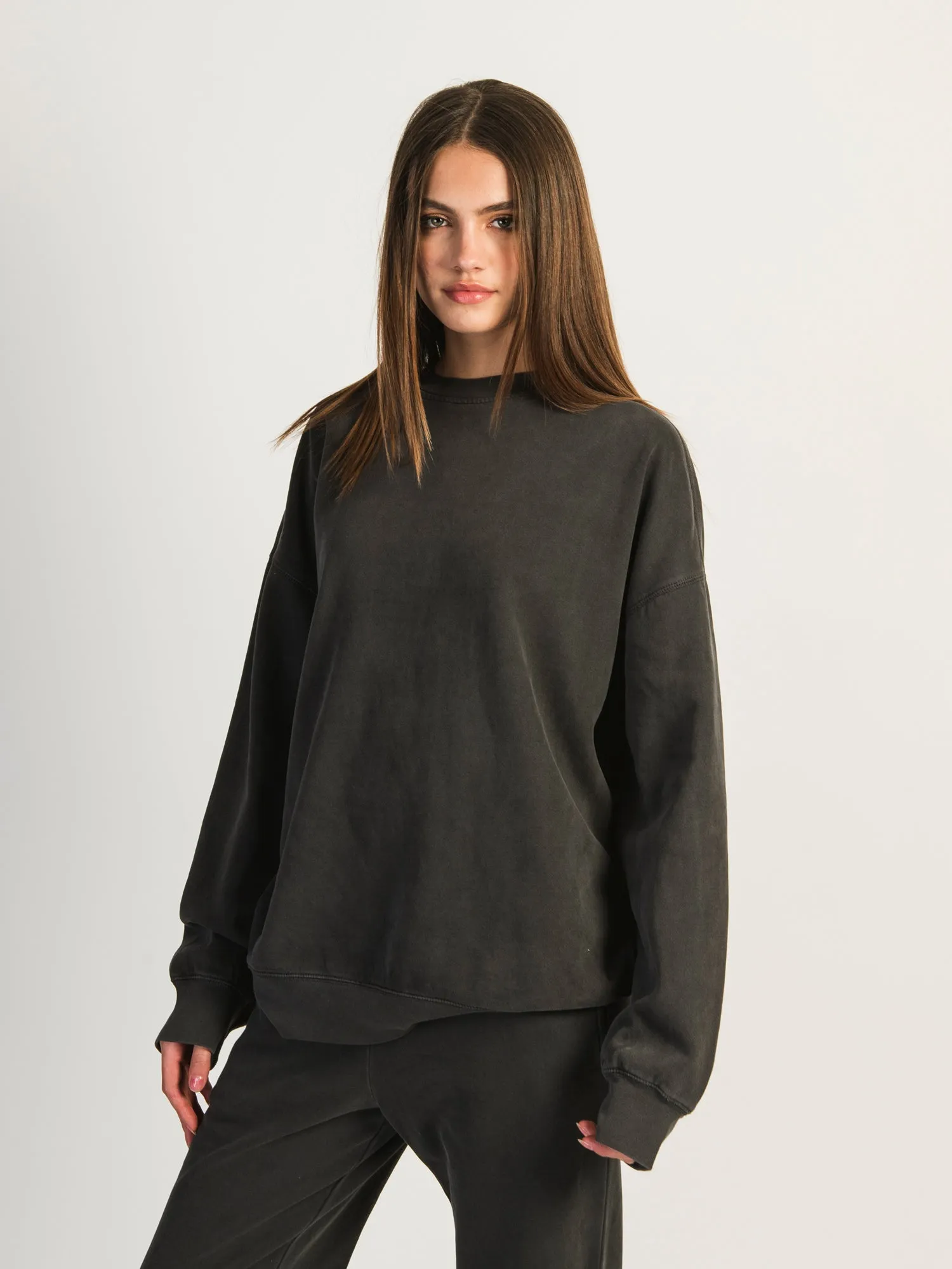HARLOW MICHELLE CREWNECK - CHARCOAL sold by Boathouse product image thumbnail 2