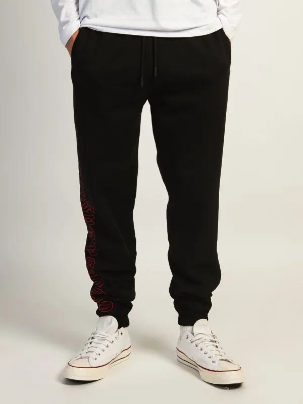 CROOKS & CASTLES GOTHIC LOGO JOGGER sold by Boathouse