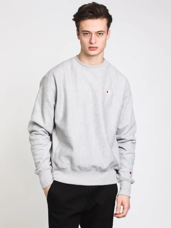 MENS RW CREW - OXFORD GREY - CLEARANCE sold by Boathouse