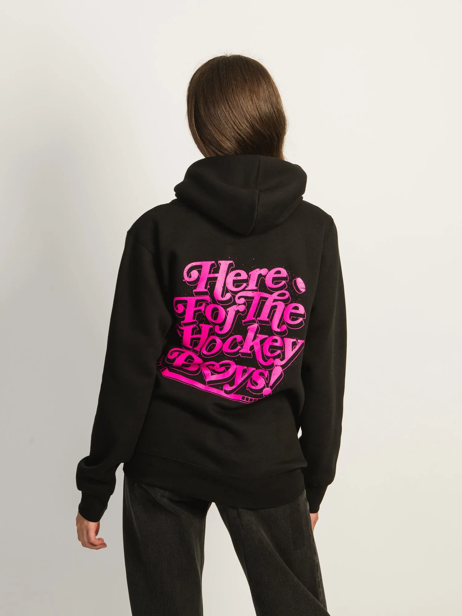 HOCKEY BENDERS HERE FOR THE HOCKEY BOYS PULLOVER HOODIE sold by Boathouse product image thumbnail 4