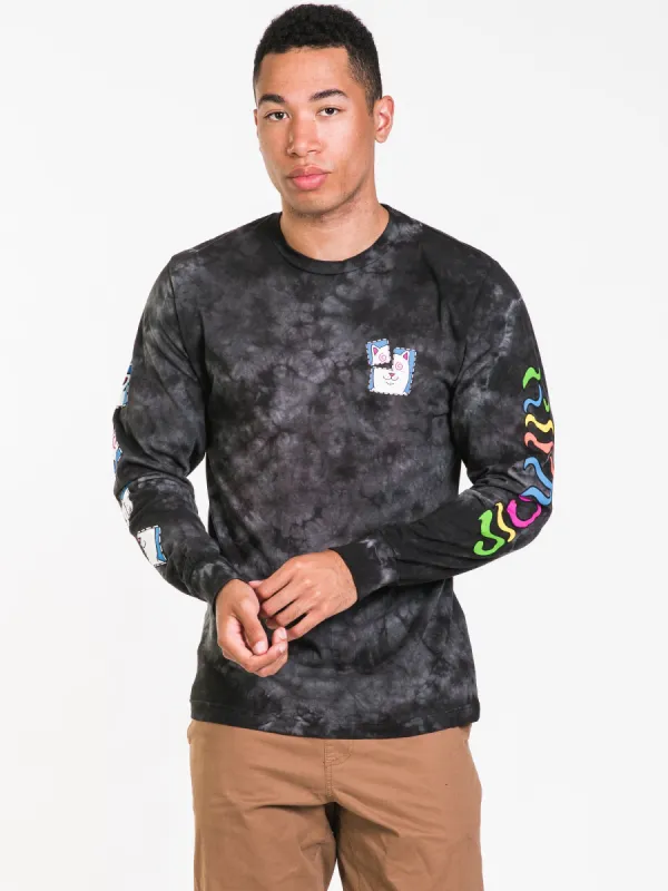 RIP N DIP ACID PLAYDO LIGHTNING LONG SLEEVE TEE - CLEARANCE sold by Boathouse