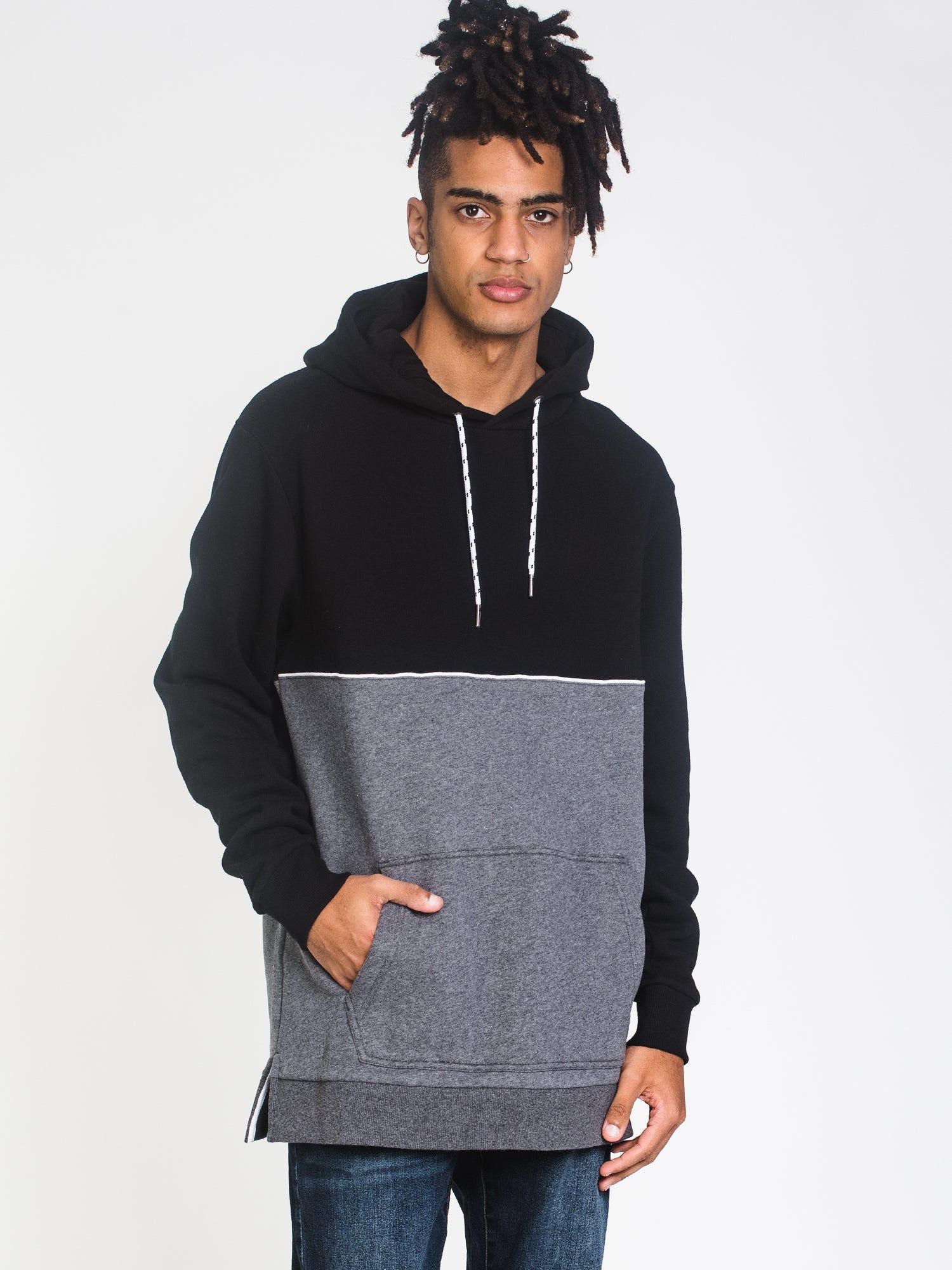 MENS BREW COLOURBLOCK PULLOVER HOODIE - CLEARANCE sold by Boathouse